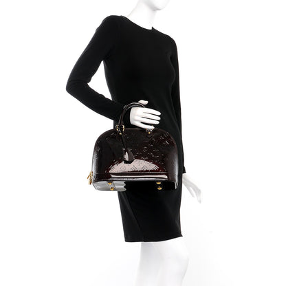 Louis Vuitton Vernis Alma PM Amarante 2 of 12