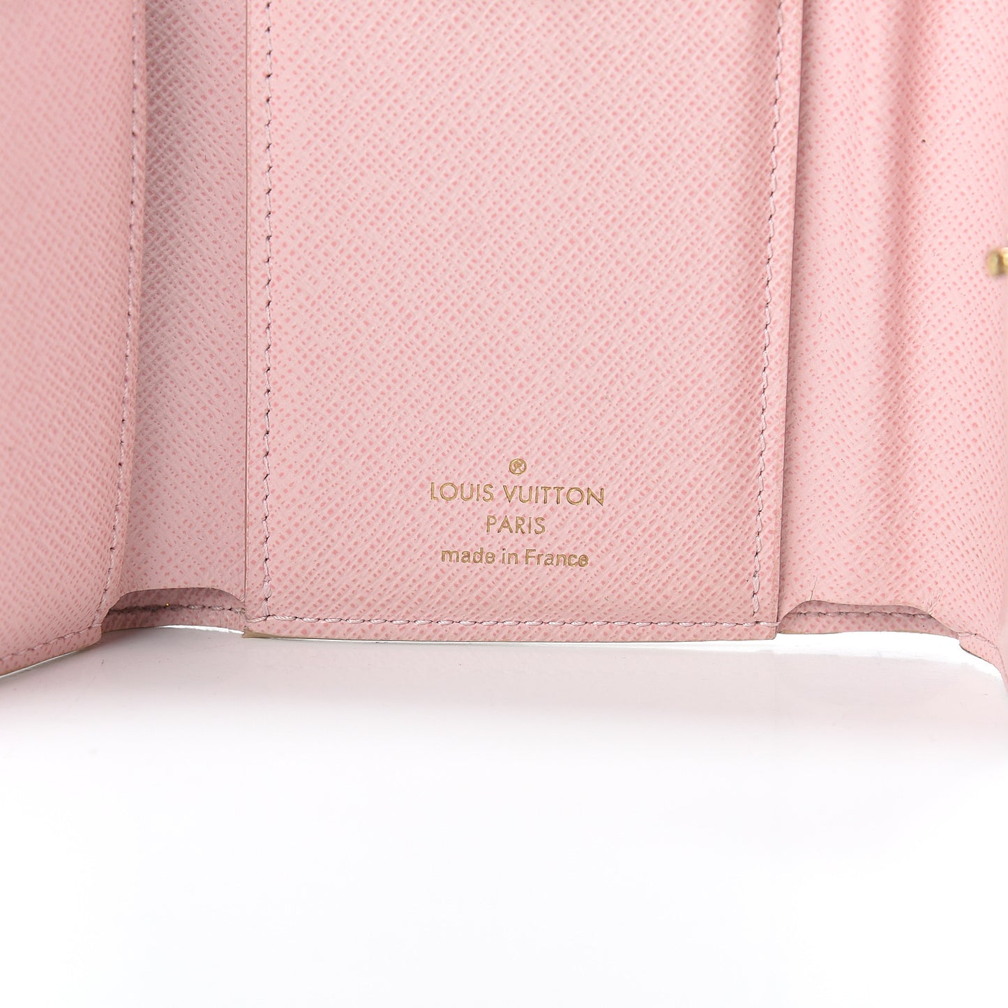Damier Azur Victorine Wallet Rose Ballerine