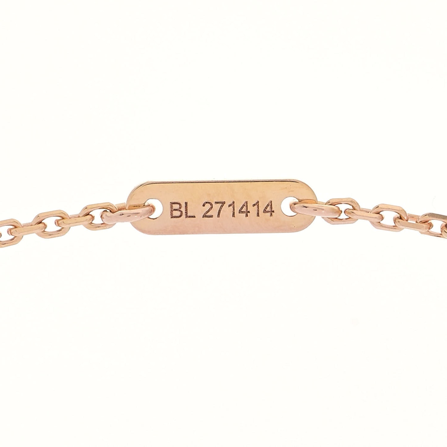 18K Rose Gold Carnelian Sweet Alhambra Heart Pendant Necklace
