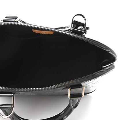Louis Vuitton Vernis Alma PM Noir Magnetique 5 of 9