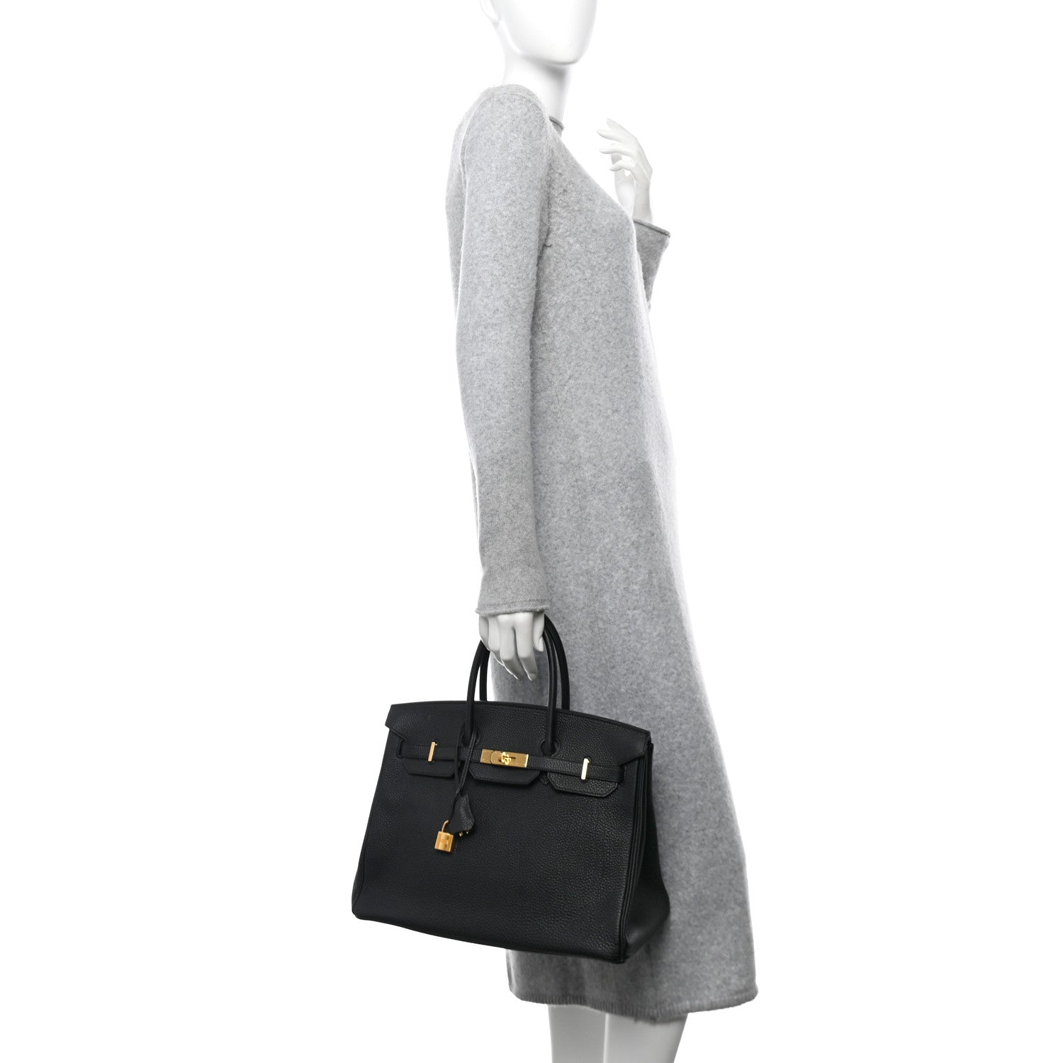 Hermes Togo Birkin 35 Black 2 of 17