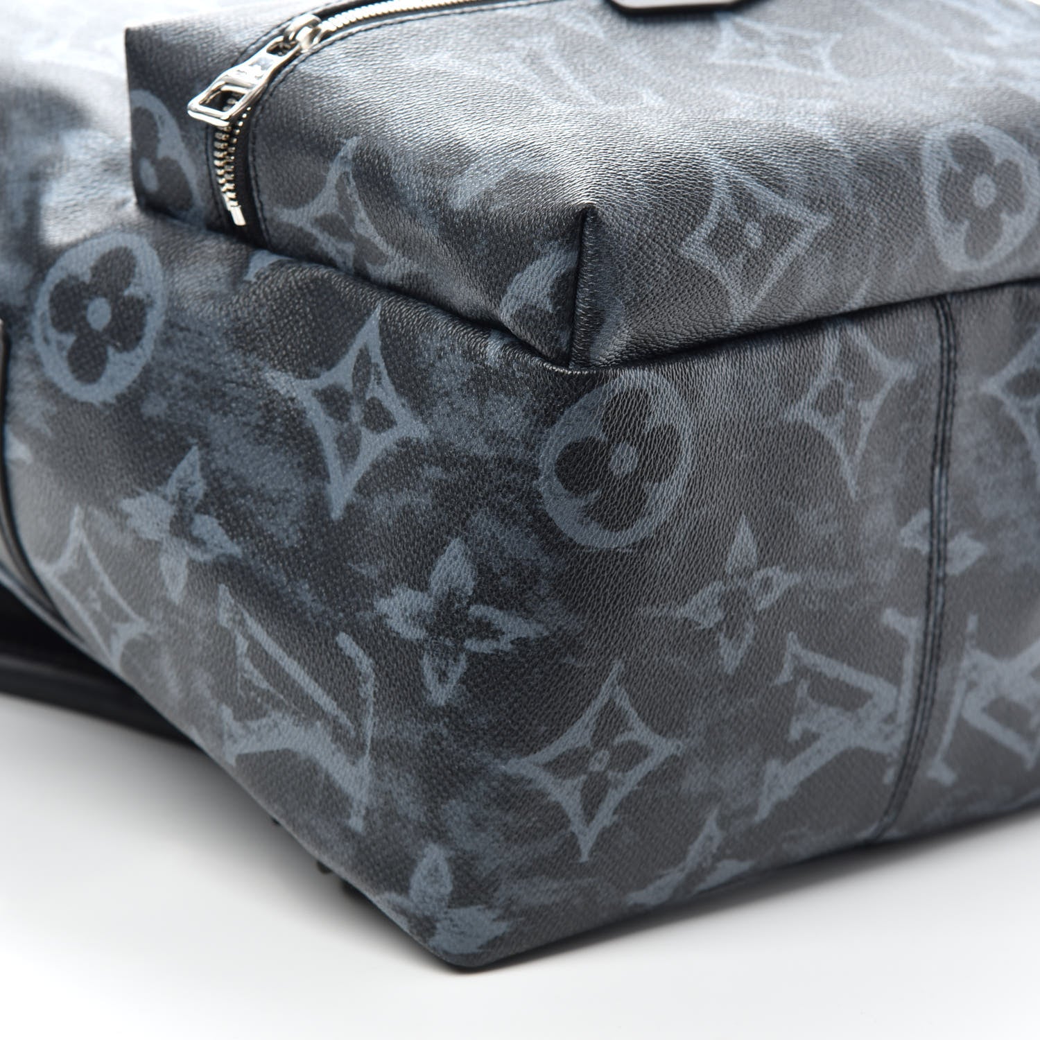 Louis Vuitton Monogram Pastel Discovery Backpack PM Black 7 of 8
