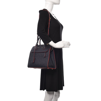 Louis Vuitton Empreinte Pont Neuf MM Marine Rouge 3 of 12