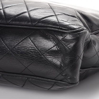 Chanel Lambskin Shopping Tote Black 11 of 11