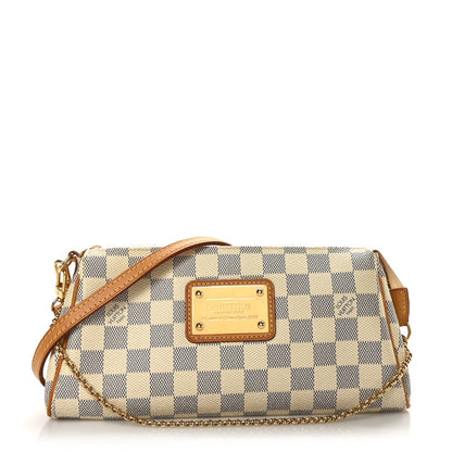 Louis Vuitton Damier Azur Eva Clutch 1 of 9