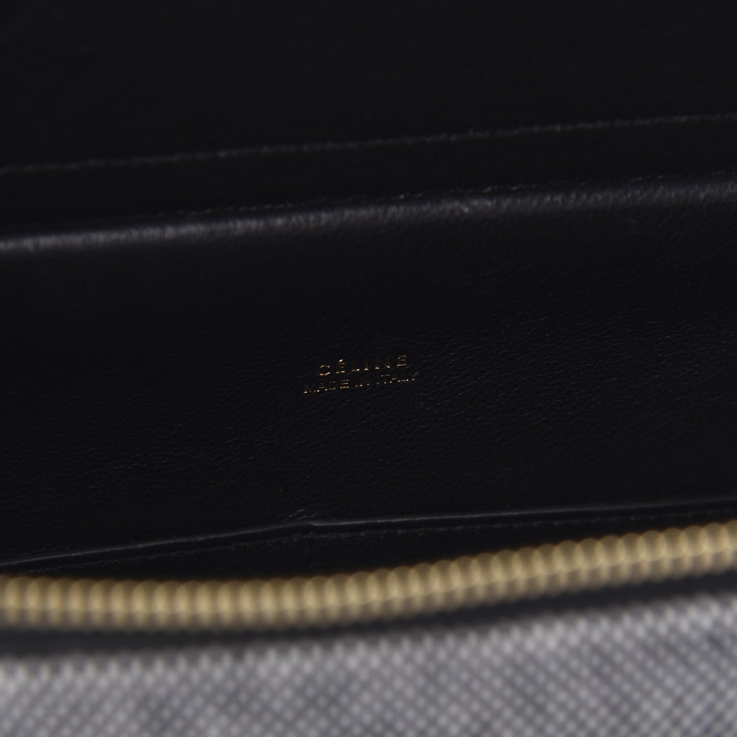 Cotton Canvas Calfskin Mini Belt Bag Black