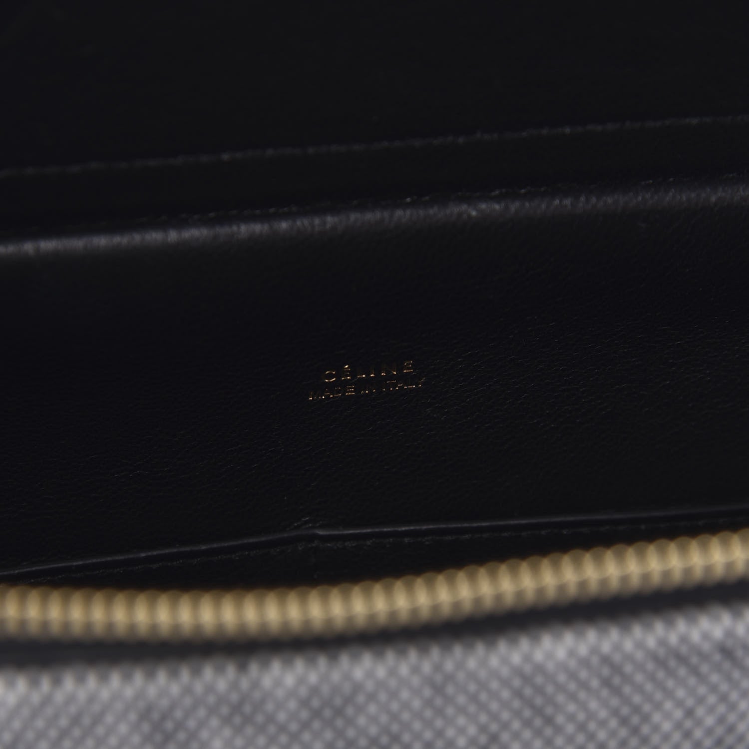 Celine Cotton Canvas Calfskin Mini Belt Bag Black 8 of 9