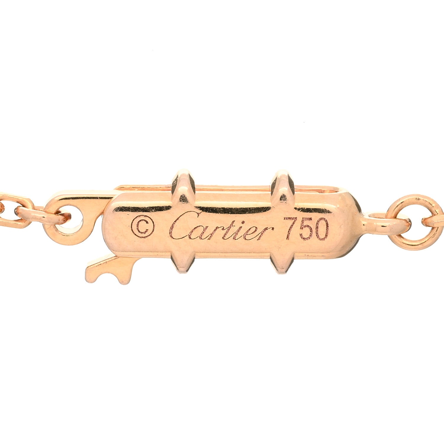 Cartier 18K Pink Gold Medium Hearts and Symbols Necklace 5 of 5