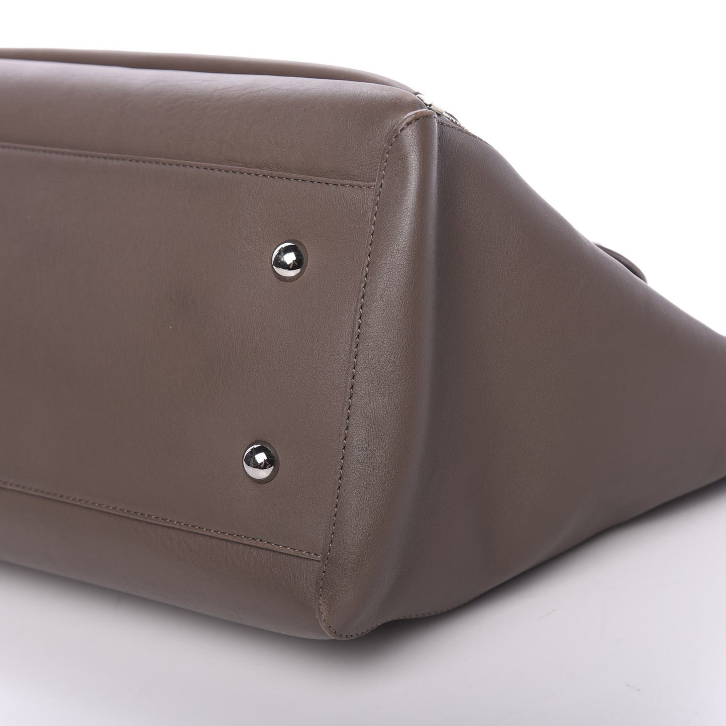 Silky Calf Medium Willow Tote Taupe