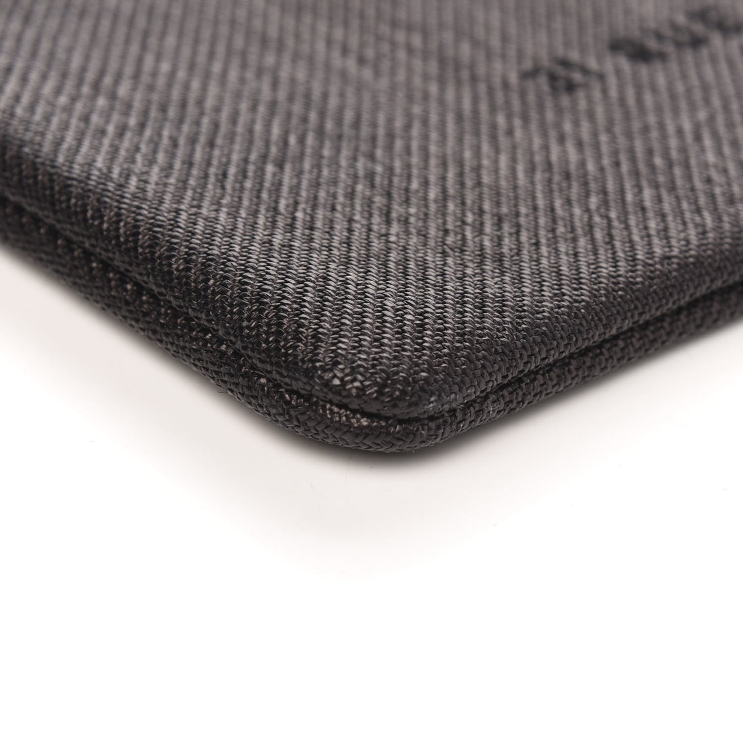 Canvas Large Deauville Pouch Black