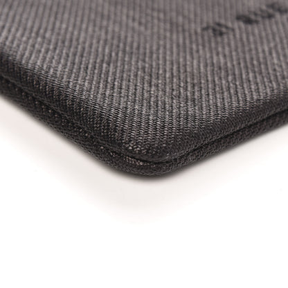 Chanel Canvas Large Deauville Pouch Black 7 of 9