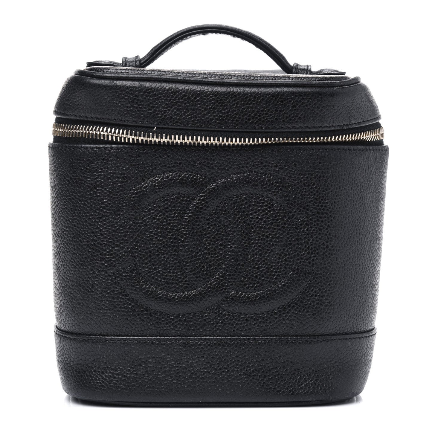 Caviar Cosmetic Vanity Bag Black