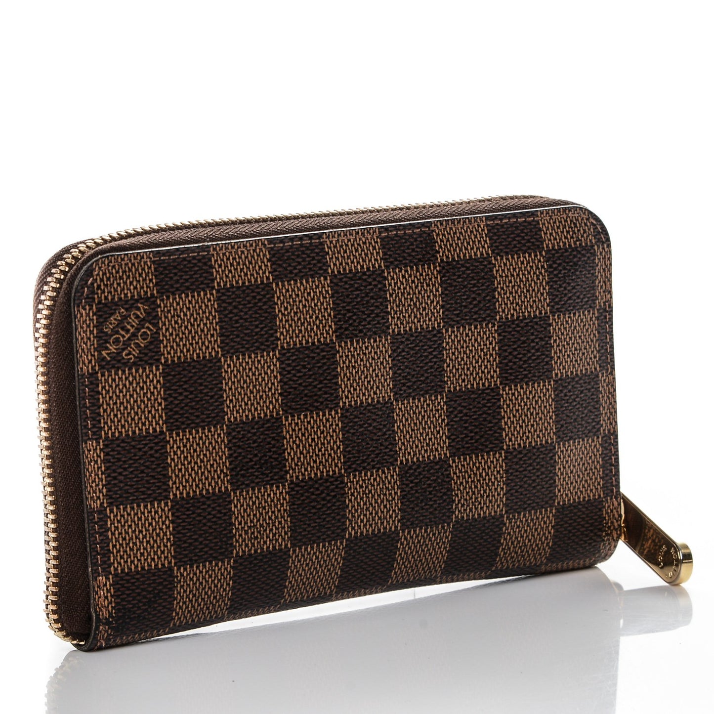 Damier Ebene Zippy Compact Wallet