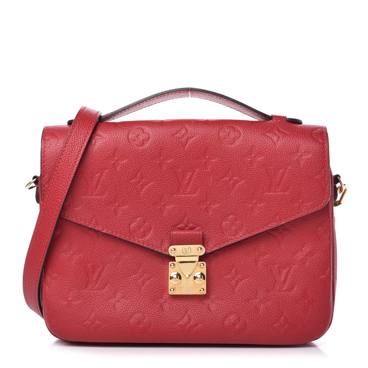 Louis Vuitton Empreinte Pochette Metis Scarlet 1 of 10