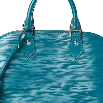 Louis Vuitton Epi Alma PM Cyan 9 of 9