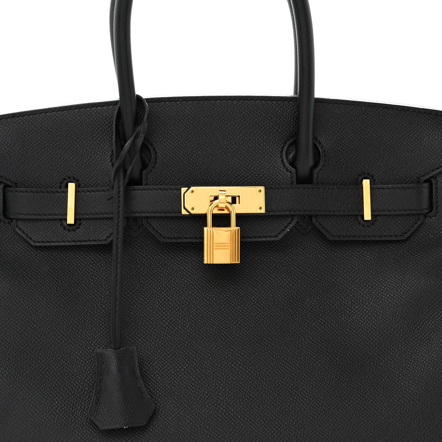 Epsom Birkin 30 Black