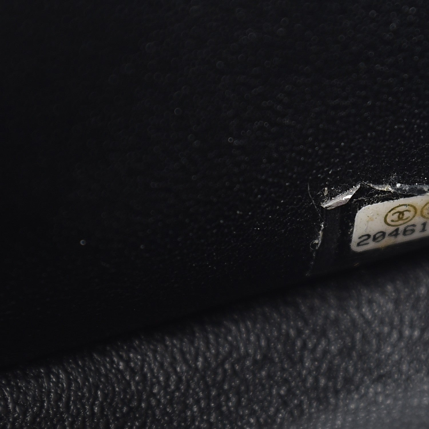 Chanel Caviar Quilted Mini Square Flap Dark Charcoal 7 of 9