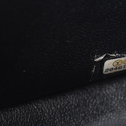 Chanel Caviar Quilted Mini Square Flap Dark Charcoal 7 of 9