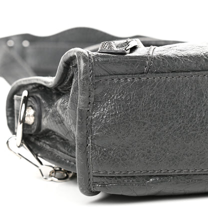 Balenciaga Agneau Giant 12 Silver Hardware Mini City Gris Fossile Anthracite 8 of 10