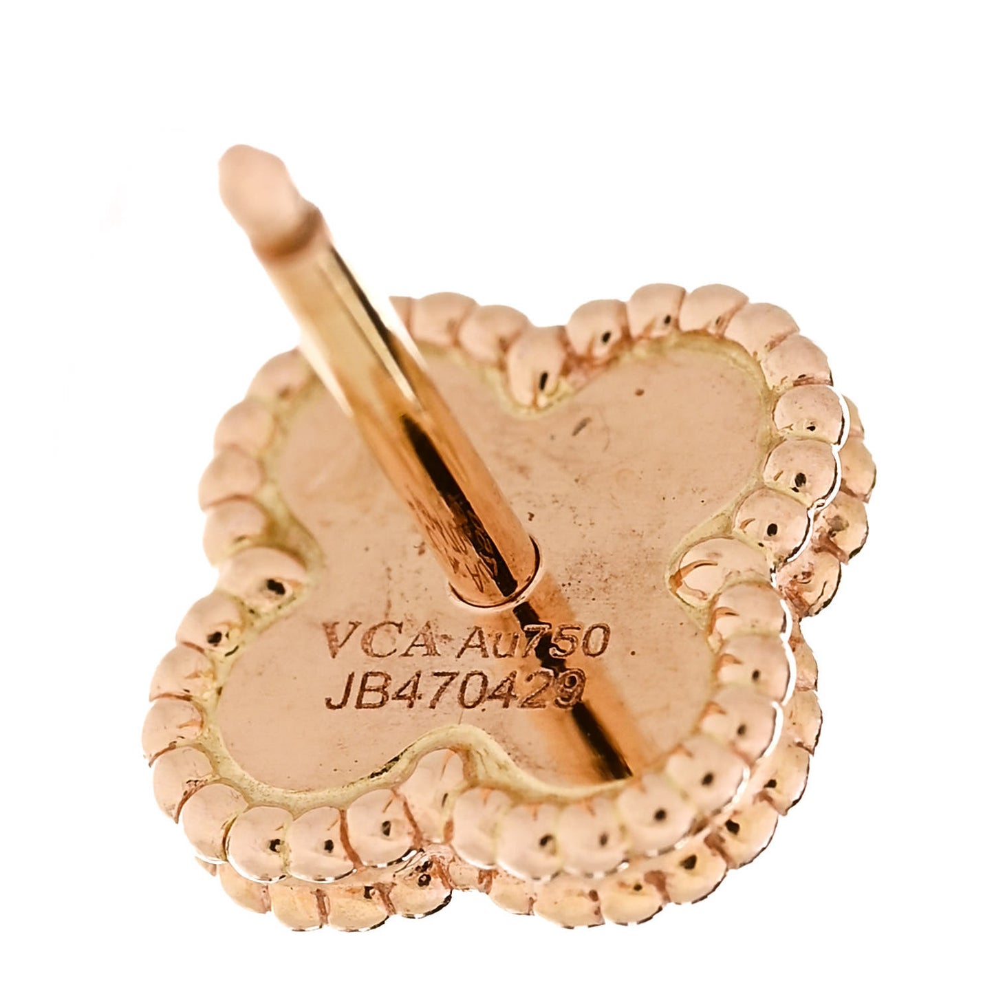 18K Rose Gold Sweet Alhambra Earrings