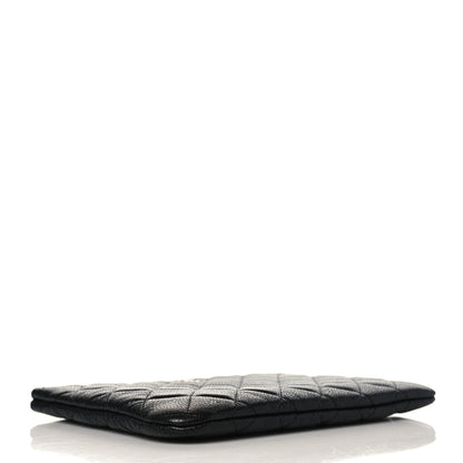 Chanel Caviar Quilted Medium Cosmetic Case Black 4 of 8