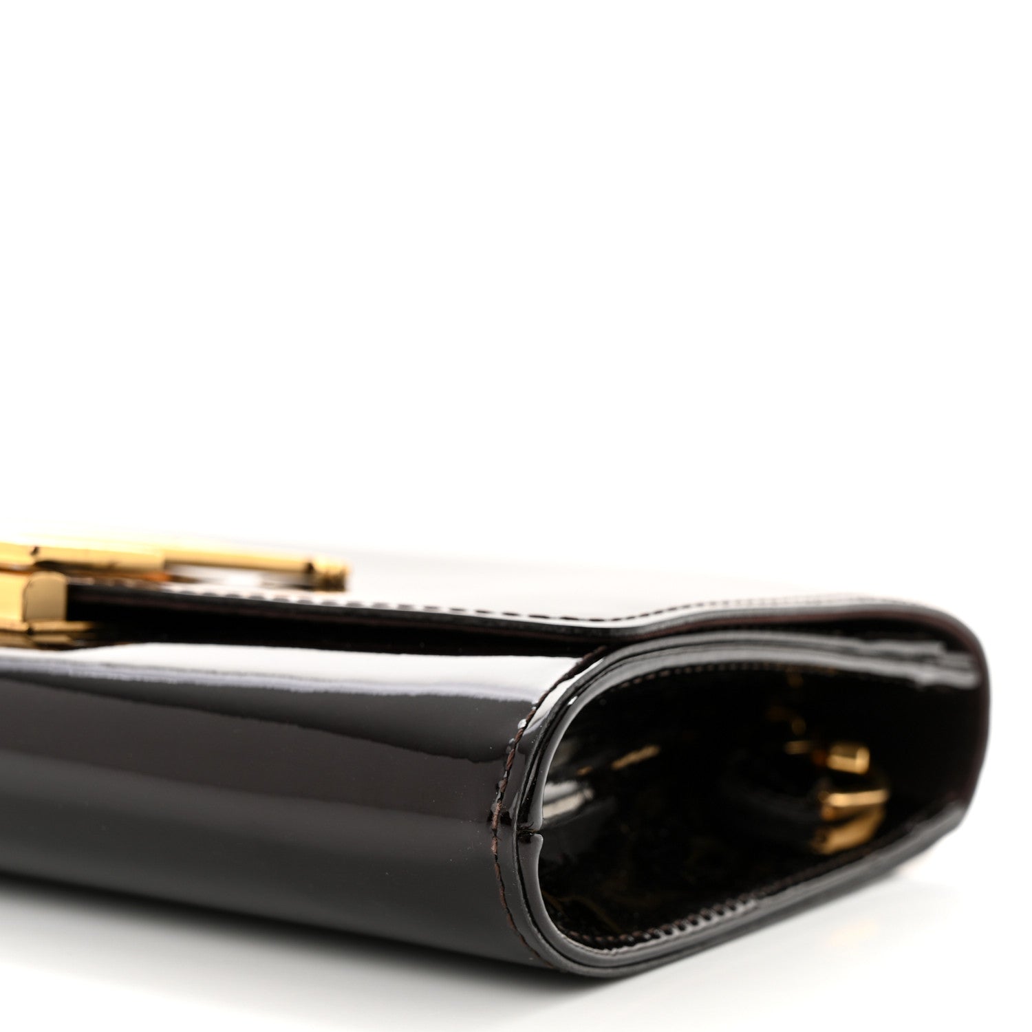 Louis Vuitton Patent Chain Louise GM Amarante 9 of 11