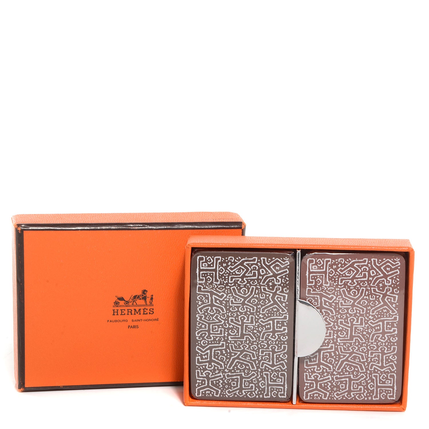 Hermes Mini Playing Cards 2 Pack 4 of 4