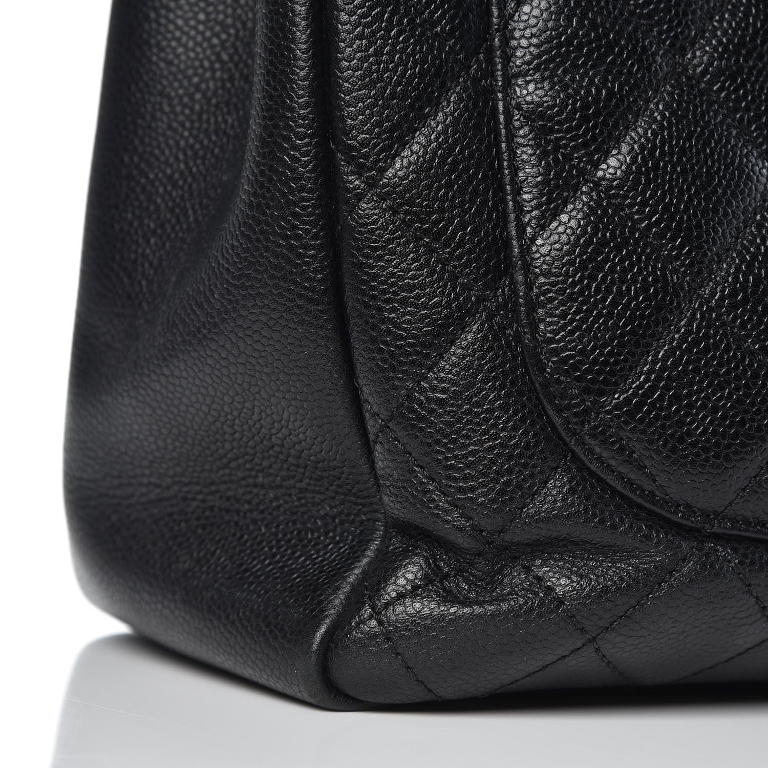 Chanel Caviar Quilted Grand Shopping Tote GST Black 13 of 16