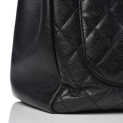 Chanel Caviar Quilted Grand Shopping Tote GST Black 13 of 16