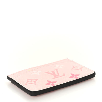 Louis Vuitton Empreinte Monogram Giant By The Pool Card Holder Bouton De Rose 4 of 7