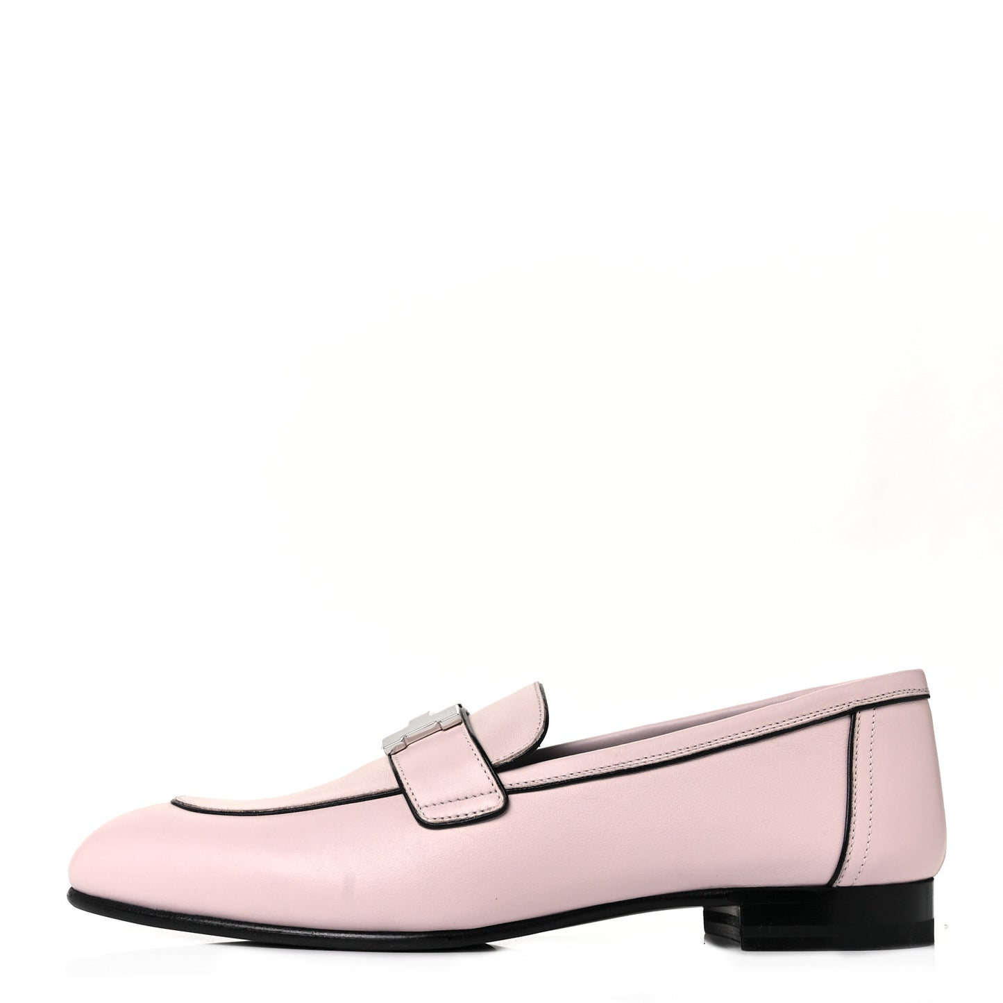 Calfskin Womens Paris Loafers 37 Rose Petale