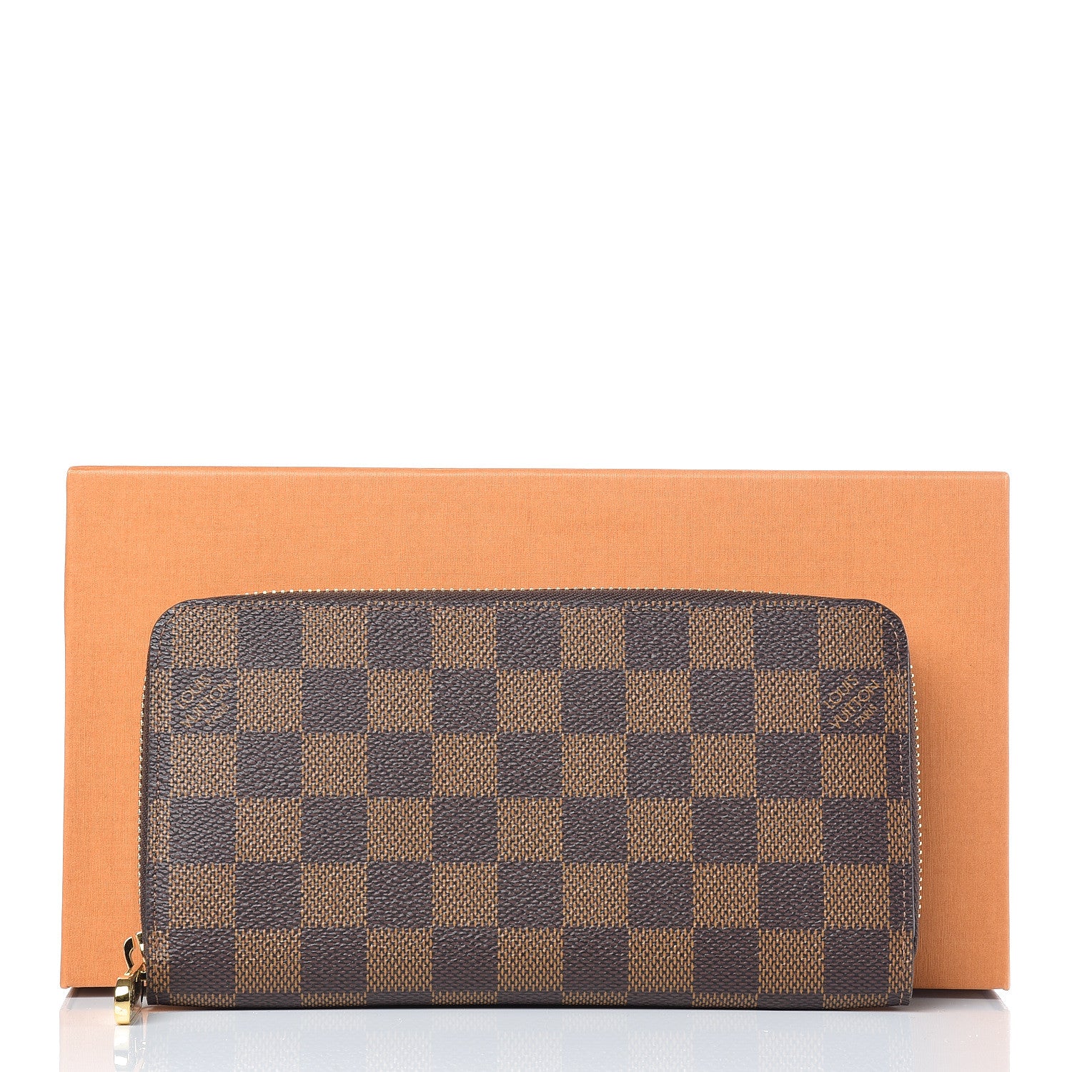 Louis Vuitton Damier Ebene Zippy Wallet 9 of 9