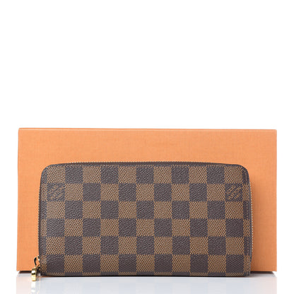 Louis Vuitton Damier Ebene Zippy Wallet 9 of 9