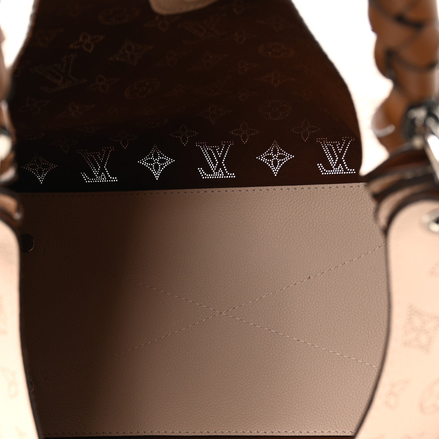 Louis Vuitton Mahina Carmel Hobo Creme 5 of 9