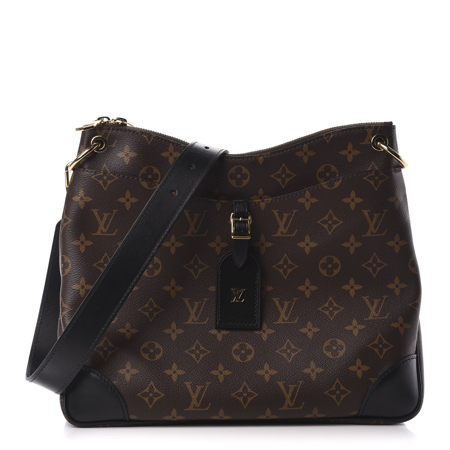 Louis Vuitton Monogram Odeon MM Black 1 of 9