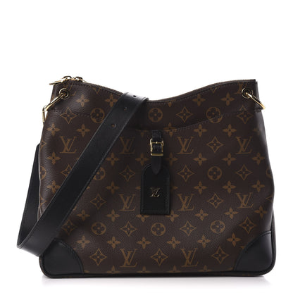 Louis Vuitton Monogram Odeon MM Black 1 of 9