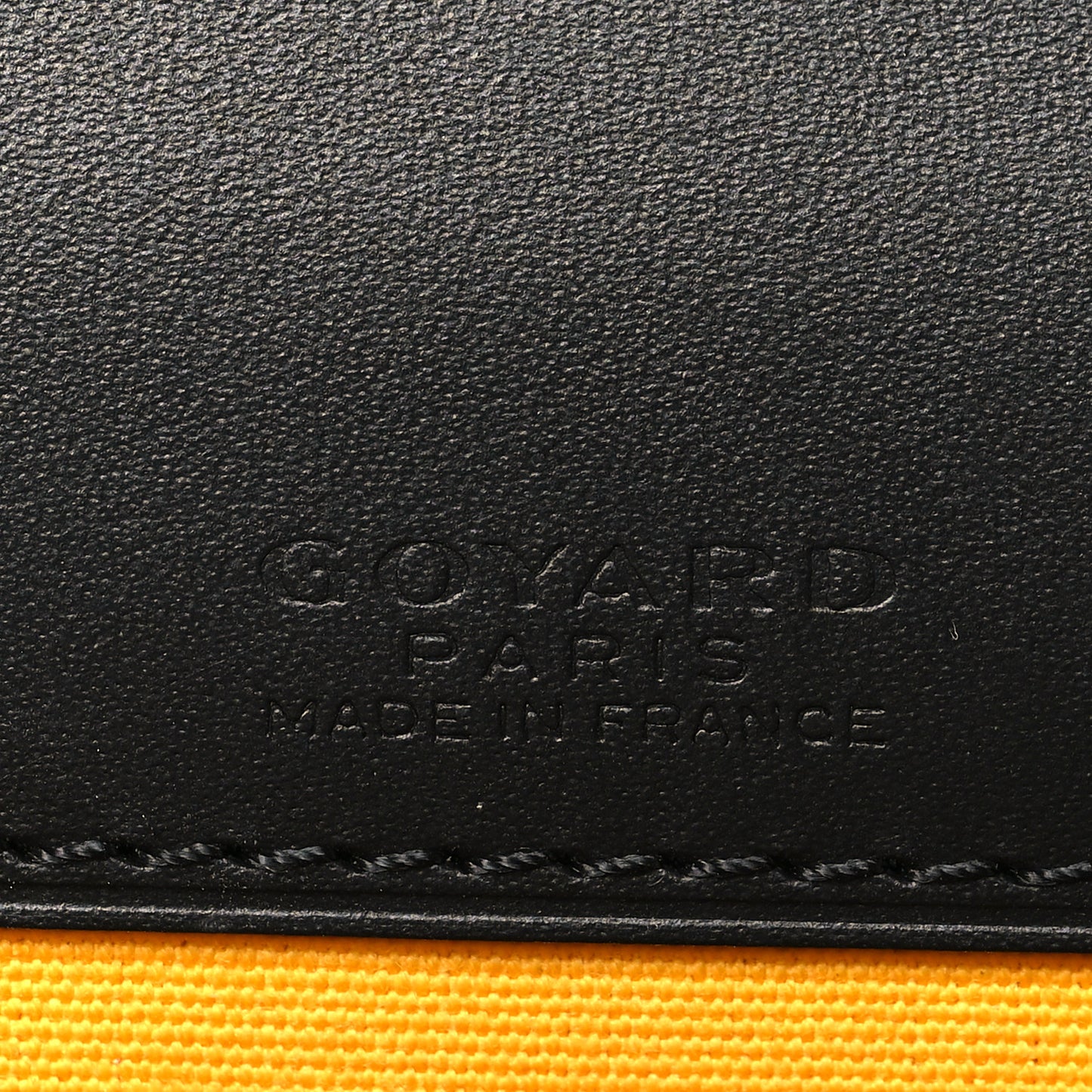 Goyardine Monte Carlo Mini Phone Case Black