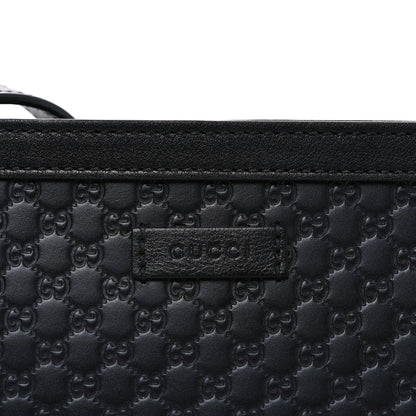 Gucci Microguccissima Flat Crossbody Black 8 of 10