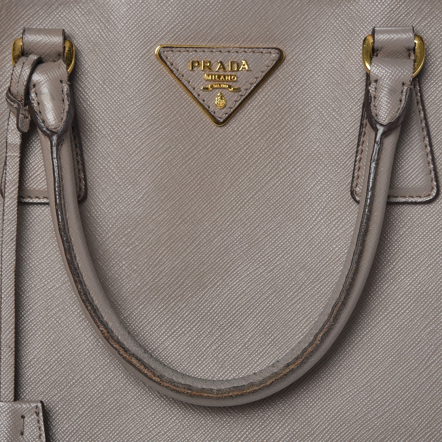 Prada Saffiano Large Galleria Double Zip Tote Argilla 8 of 14