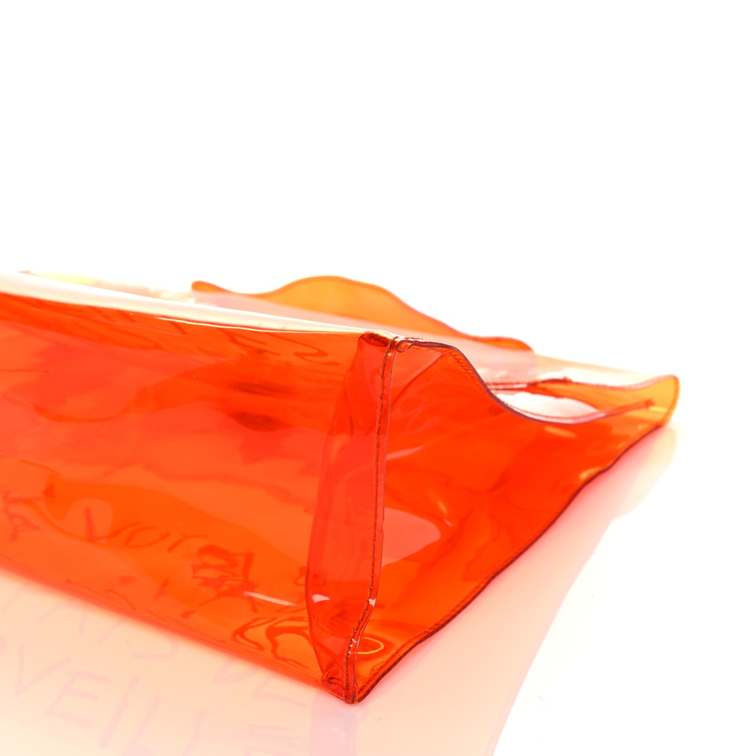 Hermes Vinyl Souvenir De L'Exposition Kelly Orange 7 of 13