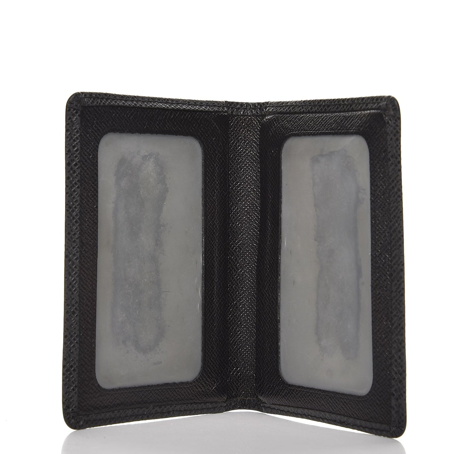 Taiga Vertical ID Card Holder Ardoise