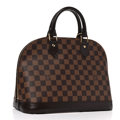 Louis Vuitton Damier Ebene Alma PM 3 of 11