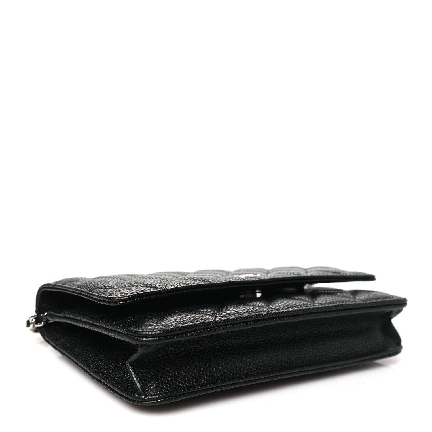 Chanel Caviar Quilted Wallet on Chain WOC Black 4 of 11