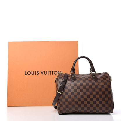 Louis Vuitton Damier Ebene Speedy Bandouliere 30 11 of 11