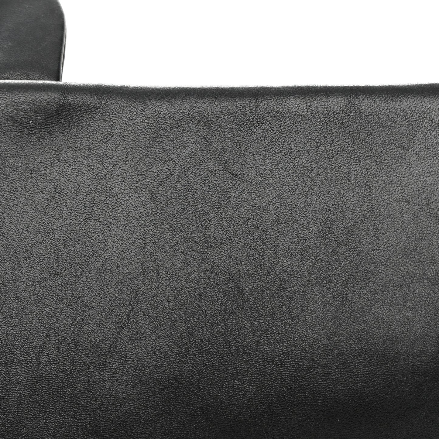 Lambskin Quilted Jumbo Coco Rain Flap Black