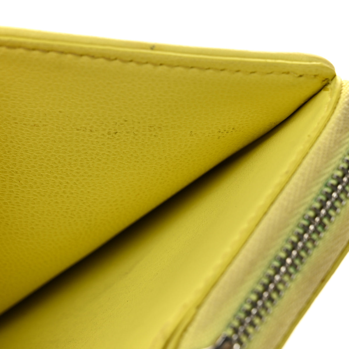 Louis Vuitton Lambskin Embossed Monogram Lou Coussin Wallet Yellow 8 of 10