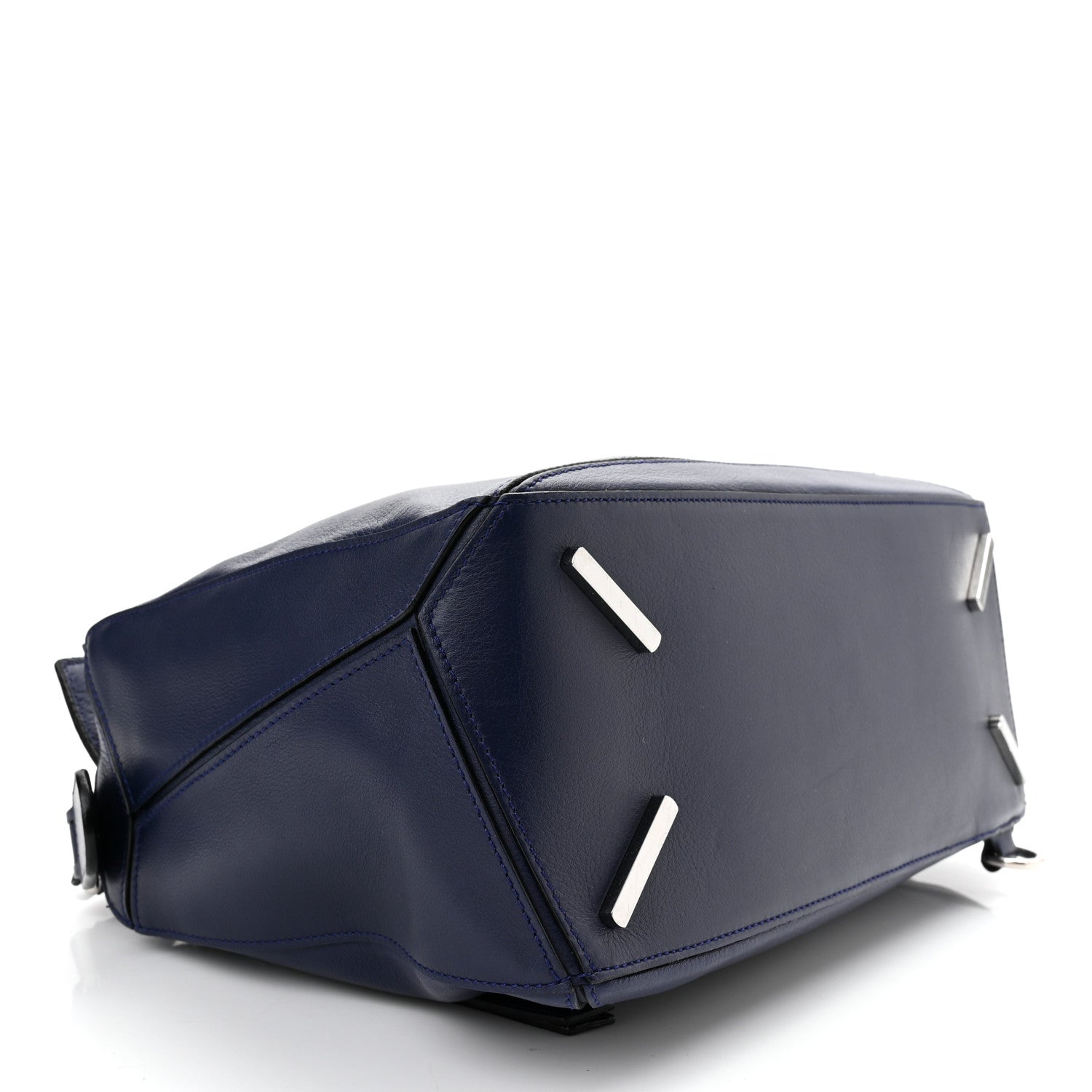 Loewe Calfskin Medium Puzzle Bag Marine 3 of 9