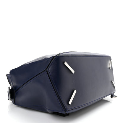 Loewe Calfskin Medium Puzzle Bag Marine 3 of 9