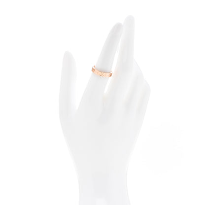 Gucci 18K Rose Gold 4mm Icon Thin Band Ring 53 6.25 2 of 7