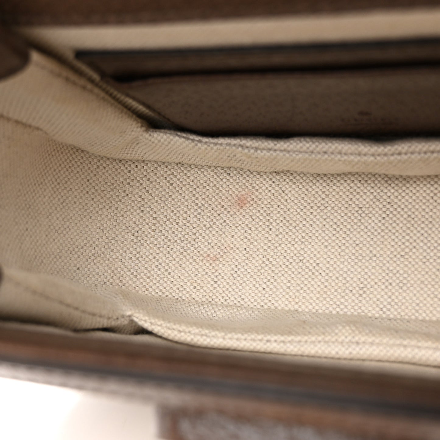 Monogram Jumbo GG Textured Dollar Calfskin Web Mini Bamboo 1947 Top Handle Bag Camel Ebony New Acero